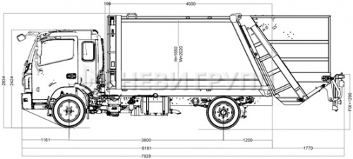 DONGFENG C120S Мусоровоз